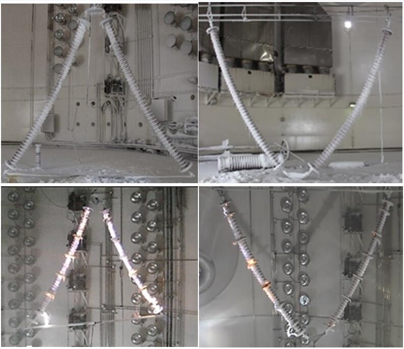高壓直流人工覆冰閃絡試驗室如何放置樣品(圖2)